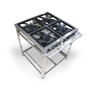 Fogão Industrial Baixa Pressão INOX 430