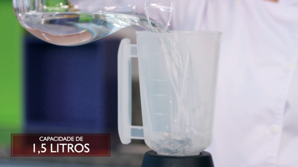 LIQUIDIFICADOR INOX COPO PLÁSTICO, ALTA ROTAÇÃO, 1,5 LITROS