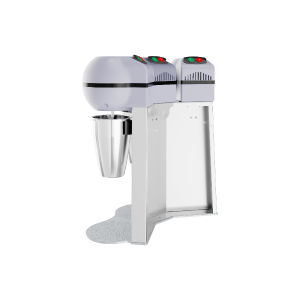 BATEDOR DE MILKSHAKE, COPO INOX, 3 HASTES
