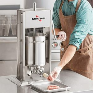 ENSACADEIRA DE LINGUIÇA VERTICAL INOX, 10 LITROS