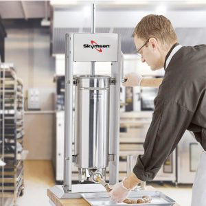 ENSACADEIRA DE LINGUIÇA VERTICAL INOX, 15 LITROS
