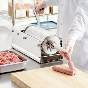 ENSACADEIRA DE LINGUIÇA HORIZONTAL INOX, 7 LITROS