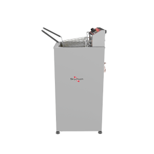 FRITADEIRA ELÉTRICA ÁGUA E ÓLEO, 15 LITROS, INOX, DE PISO