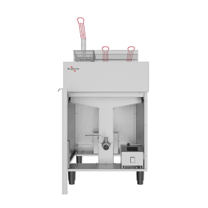 FRITADEIRA ELÉTRICA ÁGUA E ÓLEO, 38 LITROS, INOX, TRIFÁSICA