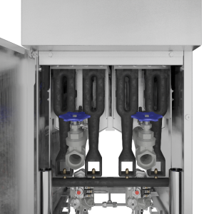 FRITADEIRA A GÁS SPLIT ZONA FRIA 2x12,5 LITROS, INOX, MILIVOLT, GLP