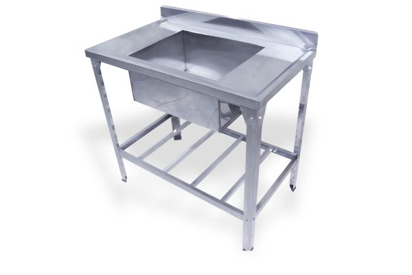 Mesa Total Inox com Cuba - Imagem 2