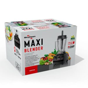 LIQUIDIFICADOR MAXI BLENDER, COPO TRITAN, ALTA ROTAÇÃO, COM VARIADOR DE VELOCIDADE, 2,0 LITROS