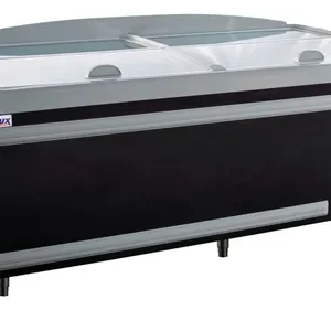 Ilha De Congelados 185cm Rf-311 Preta Frilux