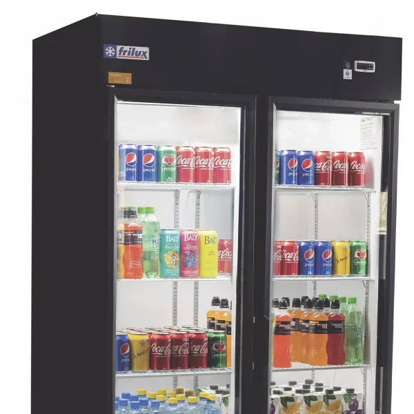 Expositor Vertical Frilux 700 Litros 2 Portas de Vidro 220V RF-020 - Imagem 2