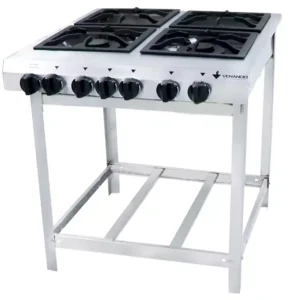 Fogão Extra Inox 4 Queimadores - com painel