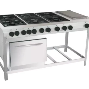 Fogão Extra Inox 6 Queimadores - com painel