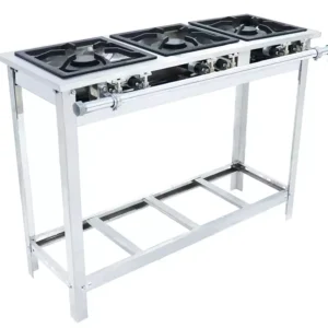 Fogão Extra Inox 3 Queimadores