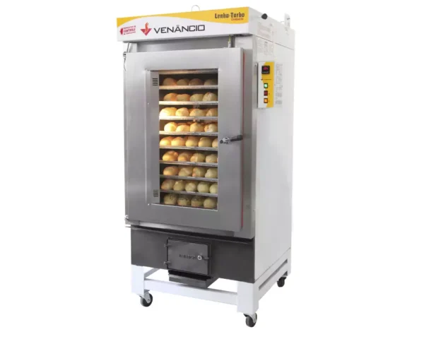 Forno Industrial Turbo Ciclone Lenha 10 Esteiras