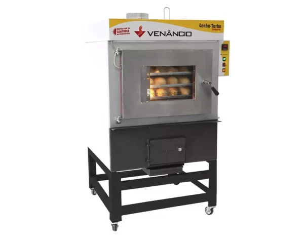 Forno Industrial Turbo Ciclone Lenha 5 Esteiras