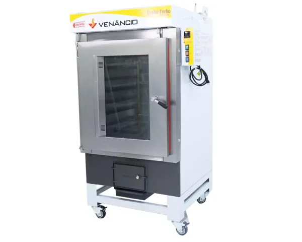 Forno Industrial Turbo Ciclone Lenha 8 Esteiras