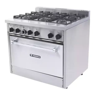 Fogão Don Bidone com Forno de 6 Queimadores