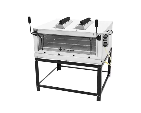 Forno de Lastro Roma Gás Inox Com Infravermelho FIRIV110