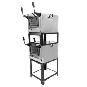 Forno de Lastro Roma Gás Inox Duplo FIRIDI60 / FIRIDS60