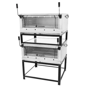 Forno de Lastro Roma Gás Inox Duplo FIRIDI90/ FIRIDS90