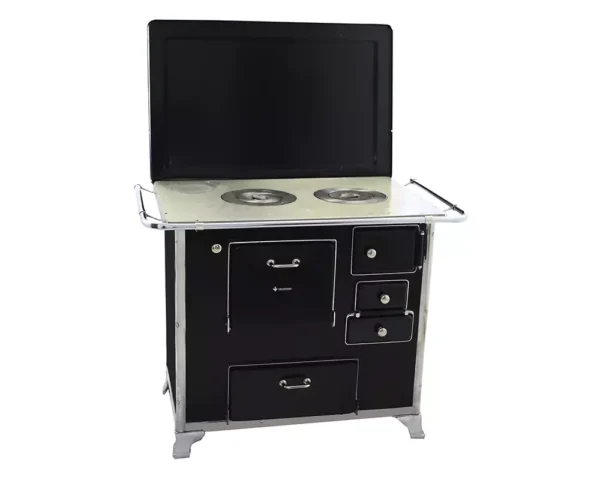 Fogão a Lenha Tradicional N° 02 Gabinete Porta Simples - Imagem 7