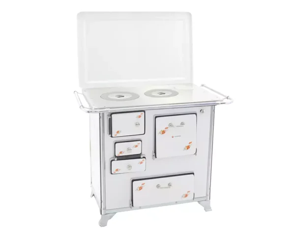 Fogão a Lenha Tradicional N° 02 Gabinete Porta Simples - Imagem 4