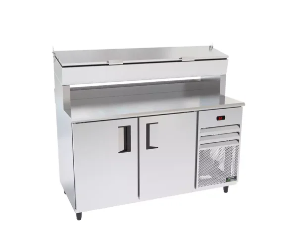 Balcão de Serviço Refrigerado com Condimentadora Venâncio Standard -  Alta - 1,5 metro