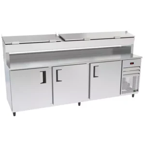Balcão de Serviço Refrigerado com Condimentadora Venâncio Standard -  Alta  - 2,5 metros