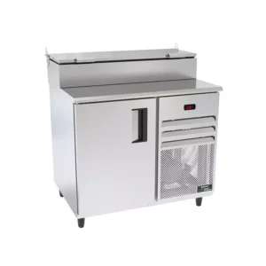 Balcão de Serviço Refrigerado com Condimentadora Venâncio Standard -  Sobreposta - 1 metro