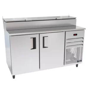Balcão de Serviço Refrigerado com Condimentadora Venâncio Standard -  Sobreposta - 1,5 metro