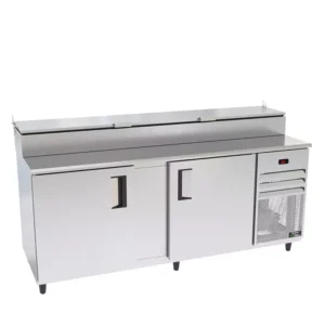 Balcão de Serviço Refrigerado com Condimentadora Venâncio Standard -  Sobreposta - 2 metros