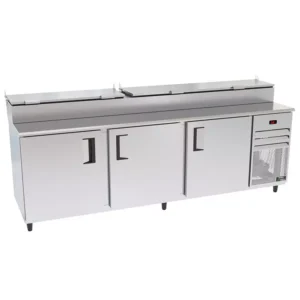 Balcão de Serviço Refrigerado com Condimentadora Venâncio Standard -  Sobreposta - 2,5 metros
