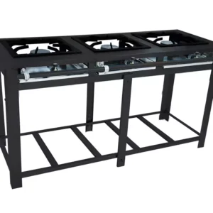 Fogão Maxi Alta Pressão 3 Queimadores