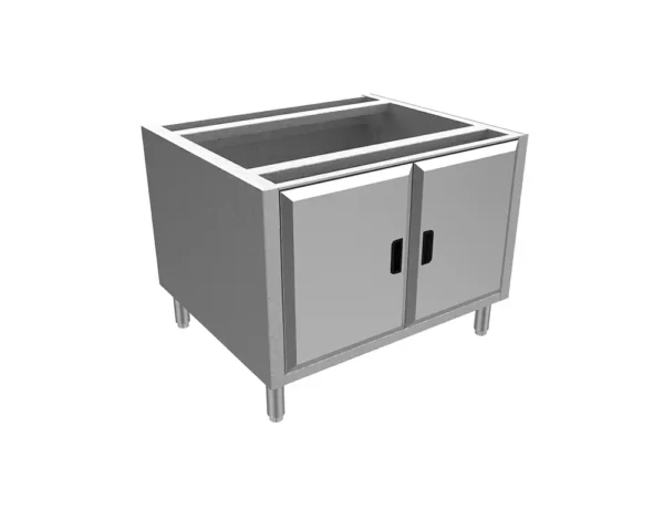 Cavalete Base de Apoio Gabineter para Cocção – Linhas Restaurant e Genesis - Com porta - 36