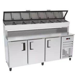 Balcão de Serviço Refrigerado com Condimentadora Venâncio Prime -  Alta - 2 metros