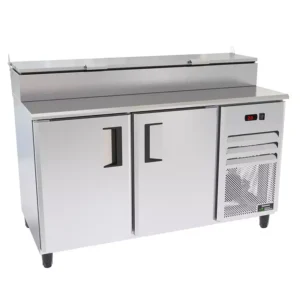 Balcão de Serviço Refrigerado com Condimentadora Venâncio Prime -  Sobreposta - 1,5 metro