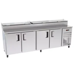 Balcão de Serviço Refrigerado com Condimentadora Venâncio Prime - Sobreposta - 2,5 metros