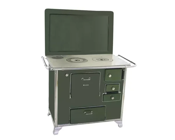 Fogão a Lenha Tradicional N° 02 Gabinete Porta Simples - Imagem 3