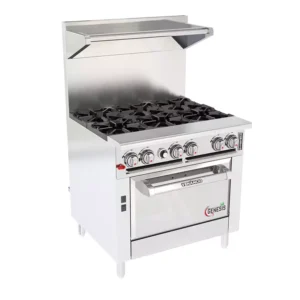 Fogão com Forno Convector Genesis 36" - Platibanda Simples