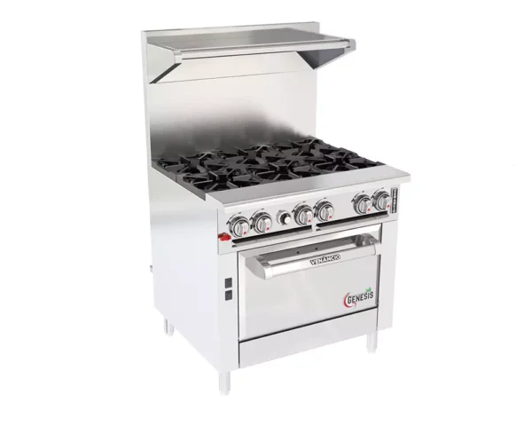 Fogão com Forno Convector Genesis 36" - Platibanda Simples