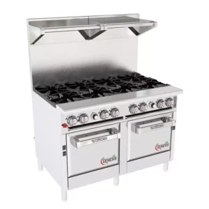 Fogão com Forno Convector Genesis 48" - Platibanda Simples