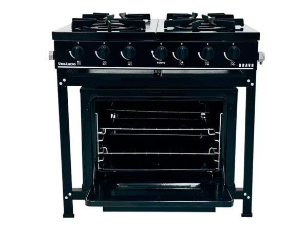 Fogão Bravo 4 Queimadores com Forno - Imagem 9