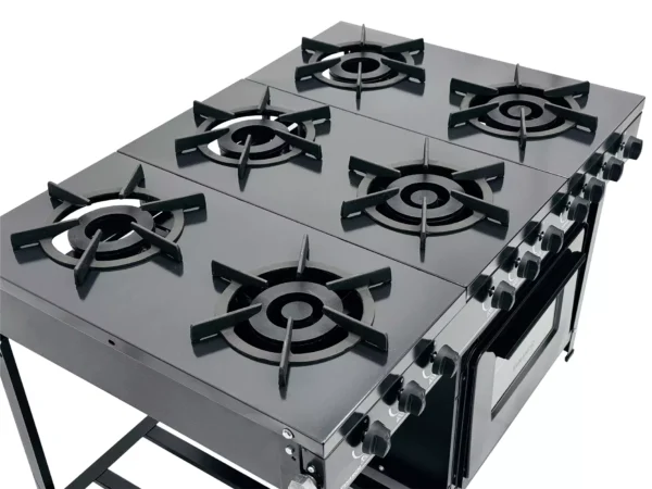 Fogão Bravo 6 Queimadores com Forno - Imagem 6