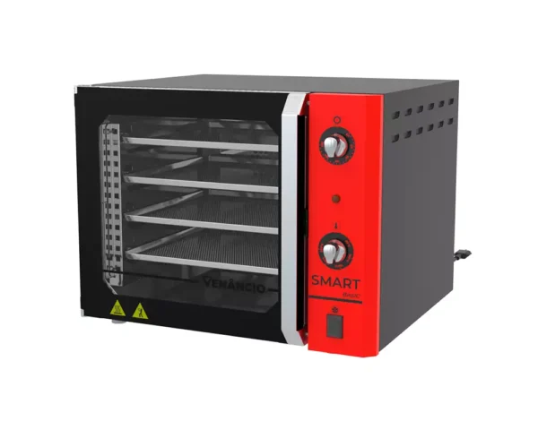 Forno Convector Smart Basic Elétrico 4 Esteiras 35x35 - Imagem 2