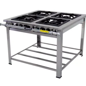 Fogão Maxi Inox 4 Queimadores