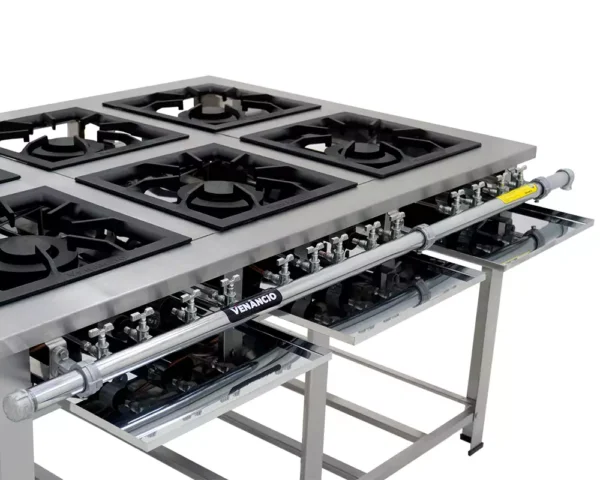 Fogão Maxi Inox 6 Queimadores - Imagem 4